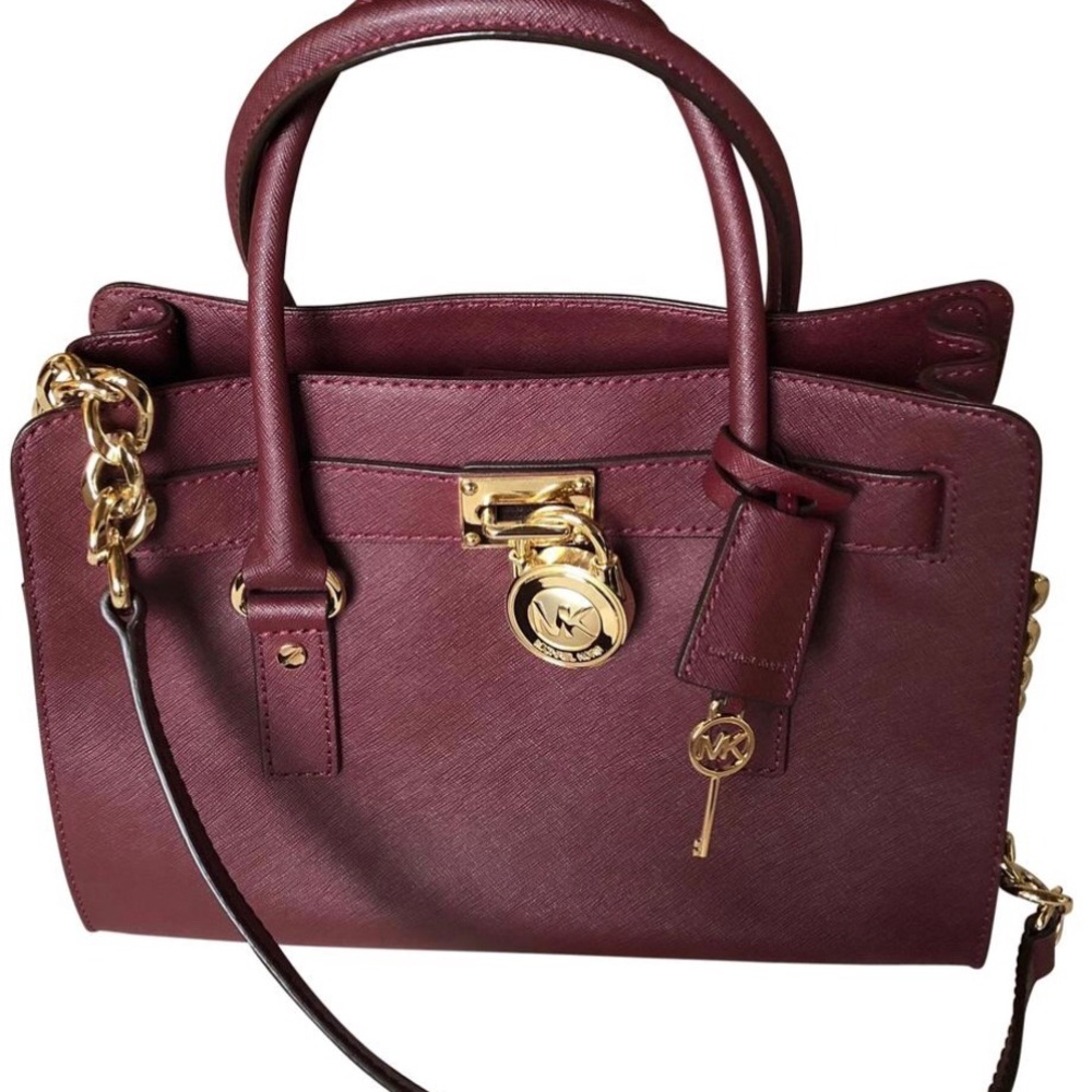 Michael Kors Hamilton Saffiano Leather Satchel
